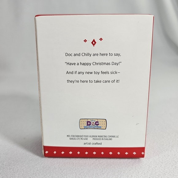 Hallmark 2015 Doc And Chilly Disney Doc McStuffins Christmas Ornament - Picture 8 of 13